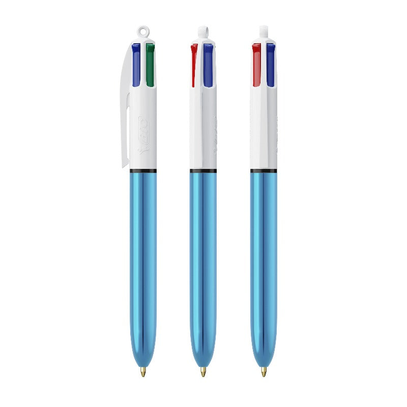 Stylo BIC® 4 couleurs coloris brillants personnalisé fabrication France 🇫🇷