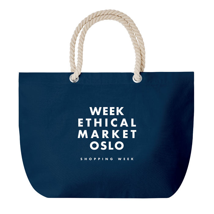 Sac de plage anses en corde MENORCA personnalisable