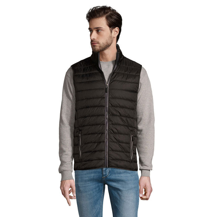 Doudoune light sans manche homme WAVE MEN personnalisable