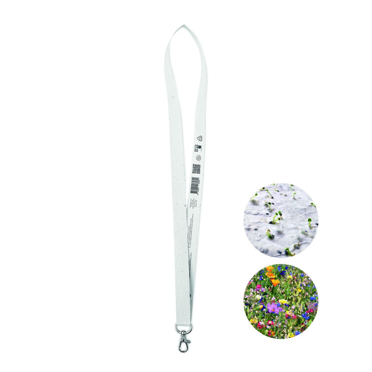 Cordon papier graine a/crochet LANSEE personnalisable-0