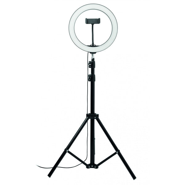 Anneau De Led 26 Cm Helo Personnalisable Black Accessoires Téléphone