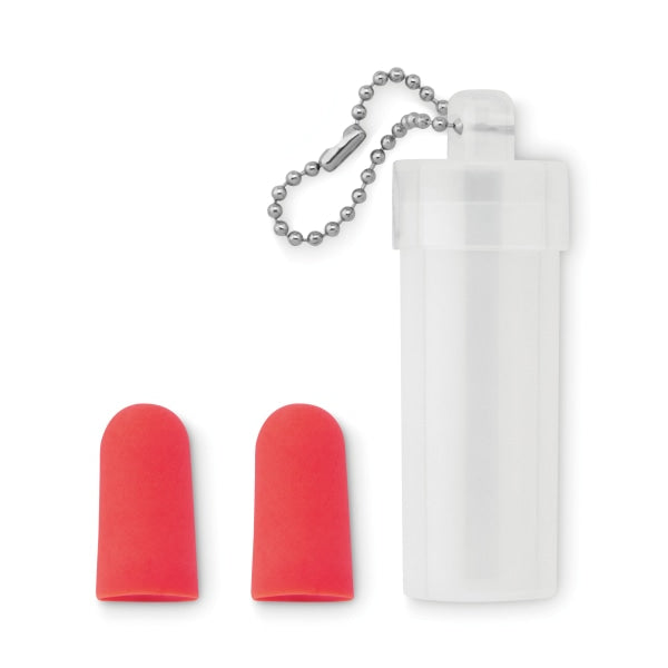 Bouchons Doreilles Buds To Go Personnalisable Red Accessoires De Voyage