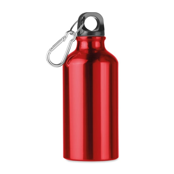 Bouteille Aluminium 400 Ml Mid Moss Personnalisable Red Vaisselle