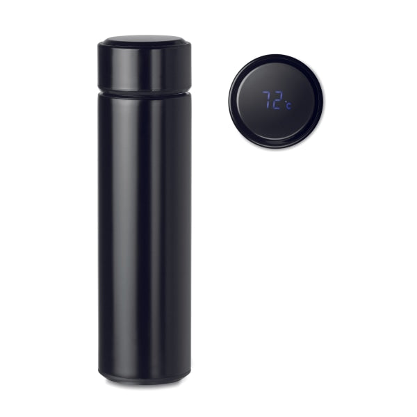Bouteille Avec Thermomètre Pole Personnalisable Black Vaisselle