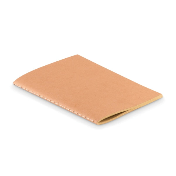 Carnet A6 Couv En Carton Mini Paper Book Personnalisable Beige Carnets