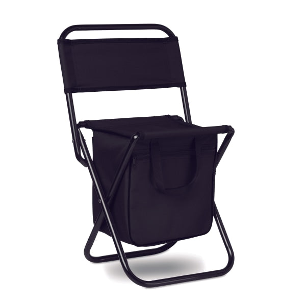 Chaise Pliable / Glacière Sit & Drink Personnalisable Black Plein Air