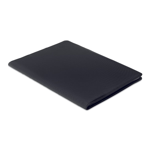 Conférencier A4 En Rpet 300D Casove Personnalisable Noir Conférenciers