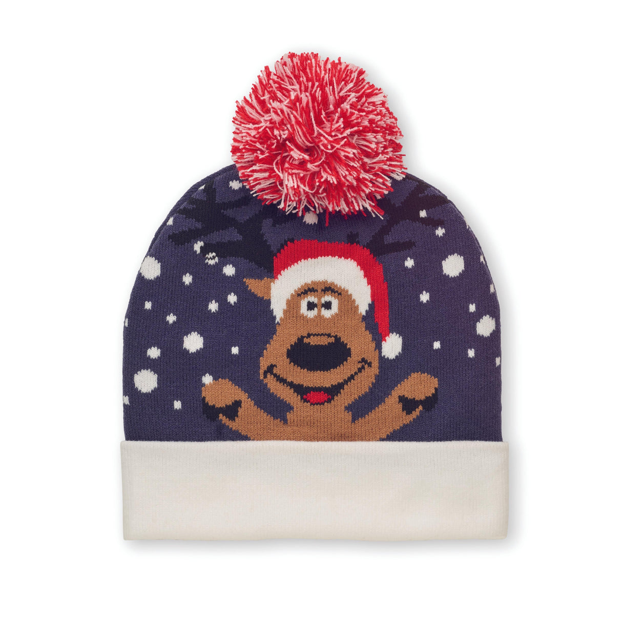 Bonnet à pompon tricoté SHIMAS HAT personnalisable-1