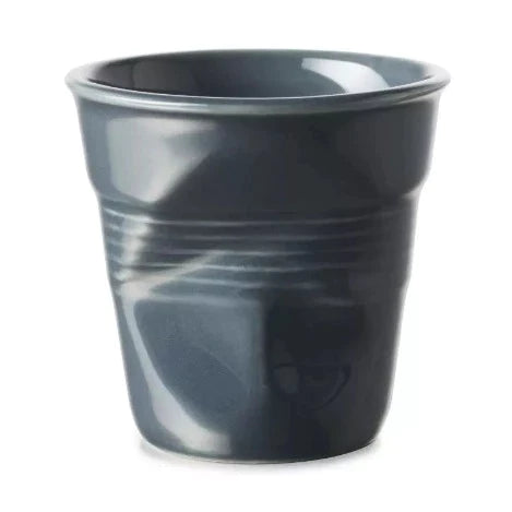 Tasse à café froissée en porcelaine personnalisable fabrication France 🇫🇷