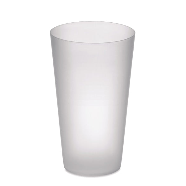 Gobelet Réutilisable 500Ml Festa Cup Personnalisable Blanc Vaisselle
