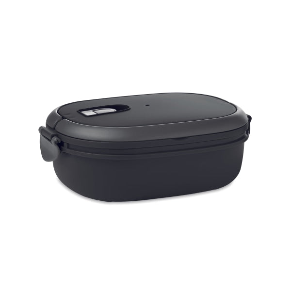 Lunch Box En Pp Lux Lunch Personnalisable Noir Accessoires De Déjeuner