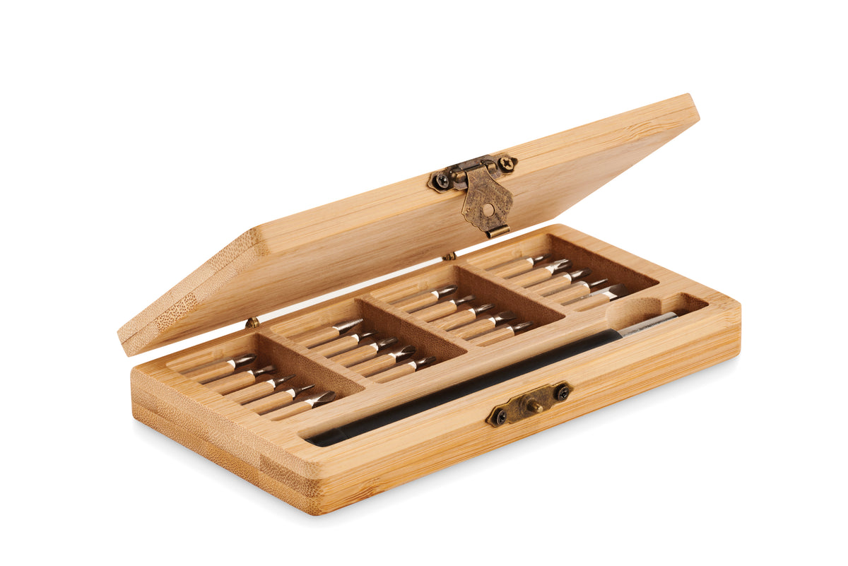 Golgner Boîte à Outils Miniature – 18 Pièces, échelle 1:12, Bois/résine/métal, Décoration Jardin, Maison De Poupée, Cadeau