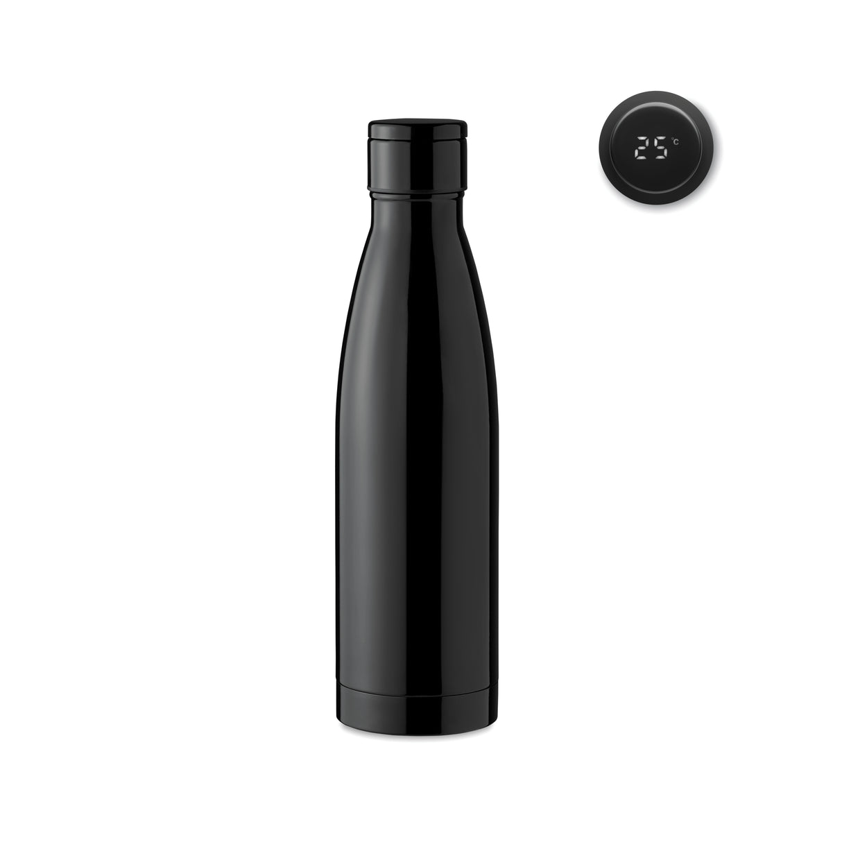 Bouteille thermomètre 500ml BELO LUX personnalisable-0