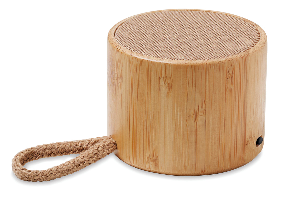 Haut-parleur en bambou AUDIO personnalisable main image 0