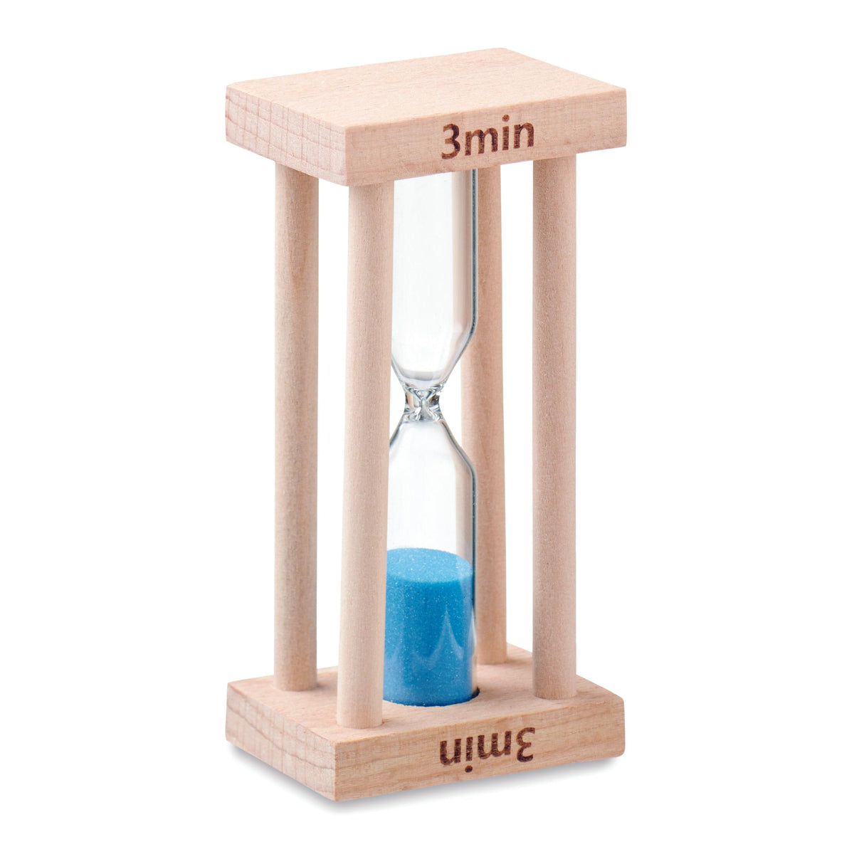 Sablier en bois 3 minutes CI personnalisable-0