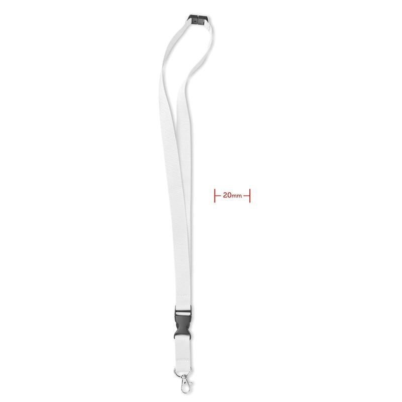 Tour de cou 20 mm LANY personnalisable-3
