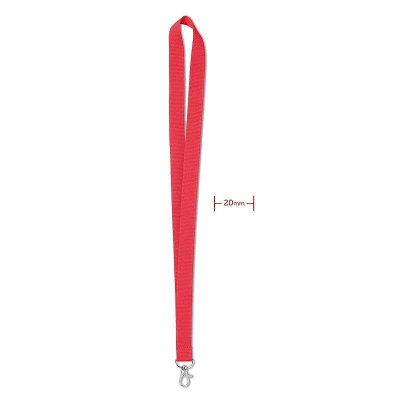 Tour de cou 20 mm SIMPLE LANY personnalisable-2