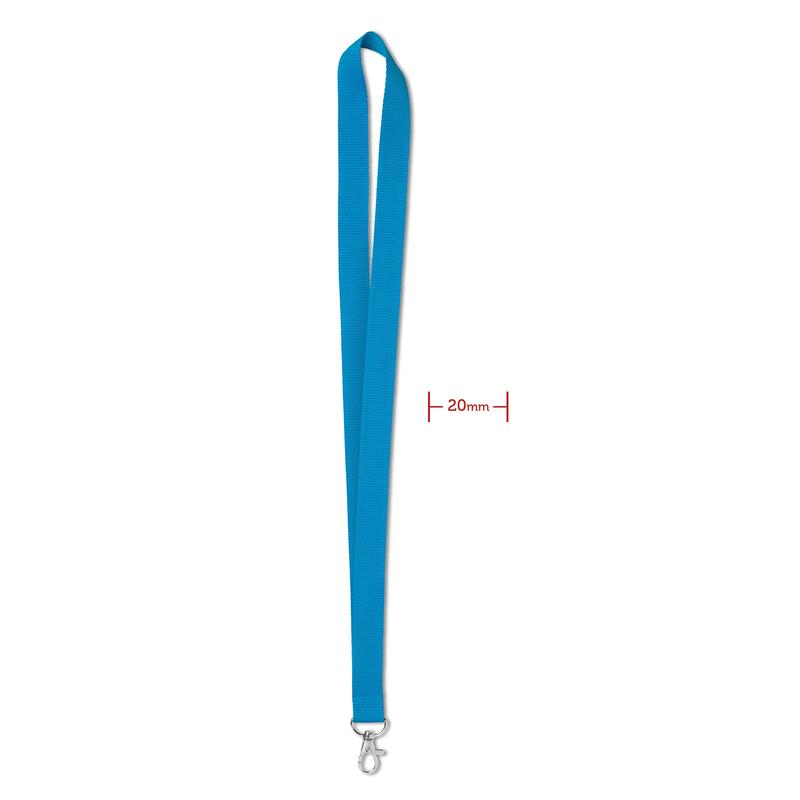 Tour de cou 20 mm SIMPLE LANY personnalisable-5
