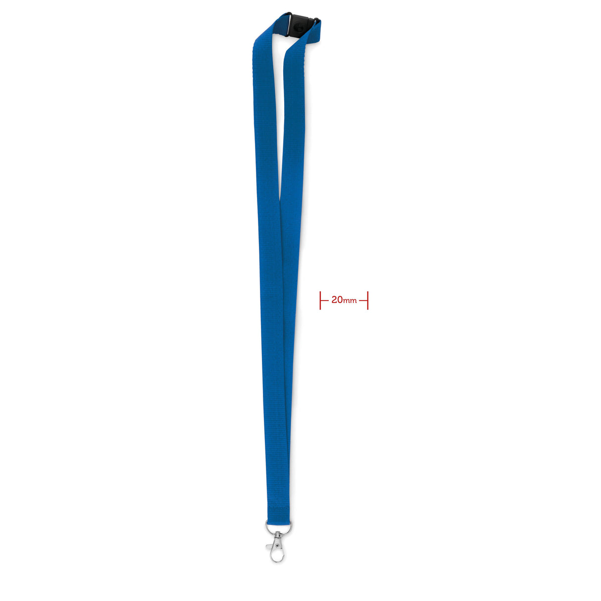 Lanyard crochet métal 20mm PANY personnalisable-7
