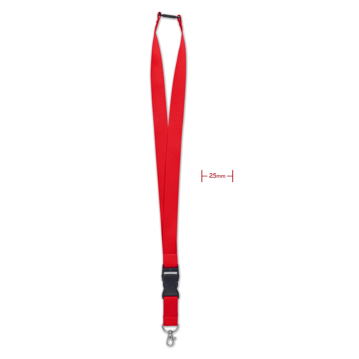 Lanyard crochet métal 25mm WIDE LANY personnalisable-2