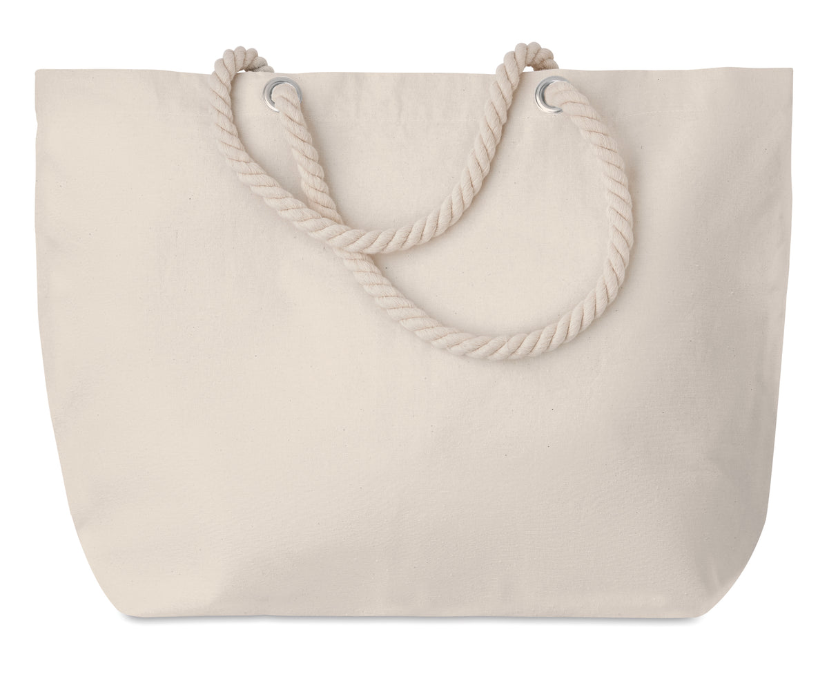 Sac de plage anses en corde MENORCA personnalisable-3