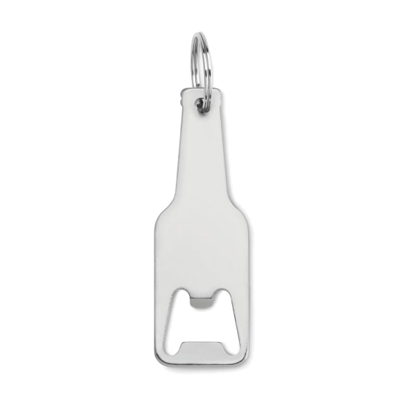 Porte-Clés Decapsuleur En Alu Botelia Personnalisable Silver Accessoires