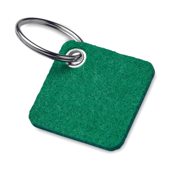 Porte-Clés En Feutre Rpet Aukio Personnalisable Green Portes-Clés