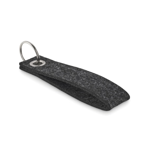 Porte-Clés En Feutre Rpet Suora Personnalisable Gris Portes-Clés