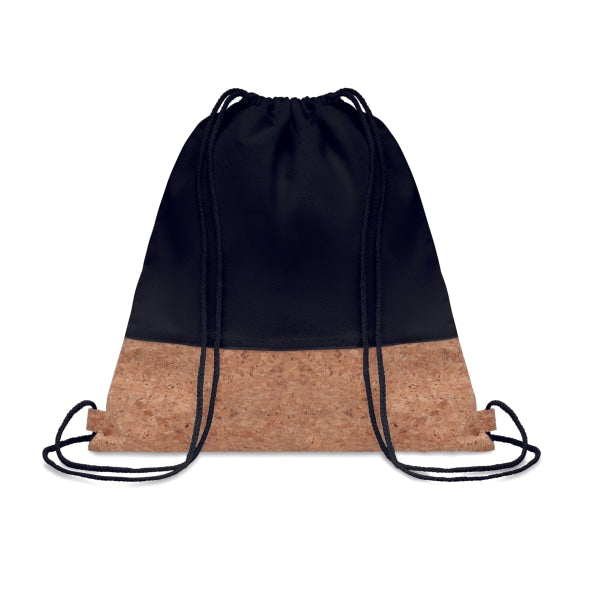Sac À Cordon Avec Liège. Illa Personnalisable Noir Sacs Dos & De Plein Air