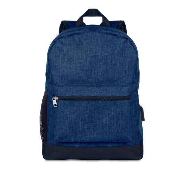 Sac À Dos Antivol Rembourré Bapal Tone Personnalisable Blue Sacs Business