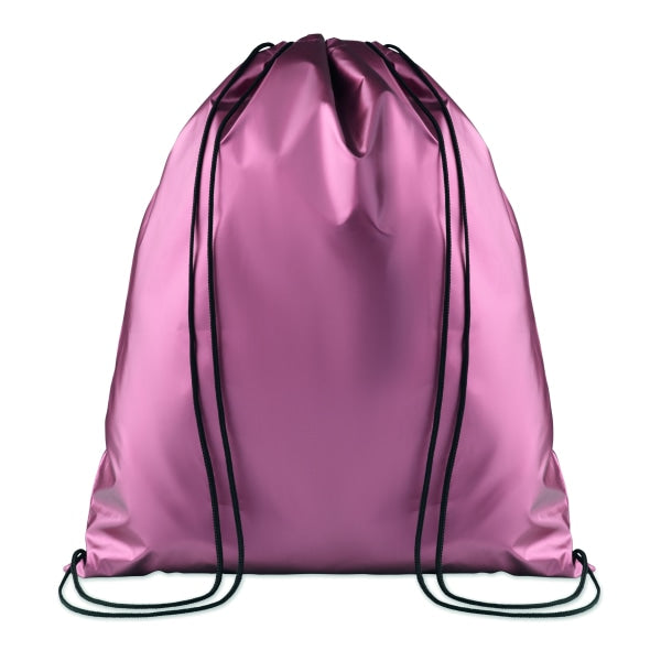 Sac Cordelette Avec Lamination New York Personnalisable Pink Sacs À Dos & De Plein Air