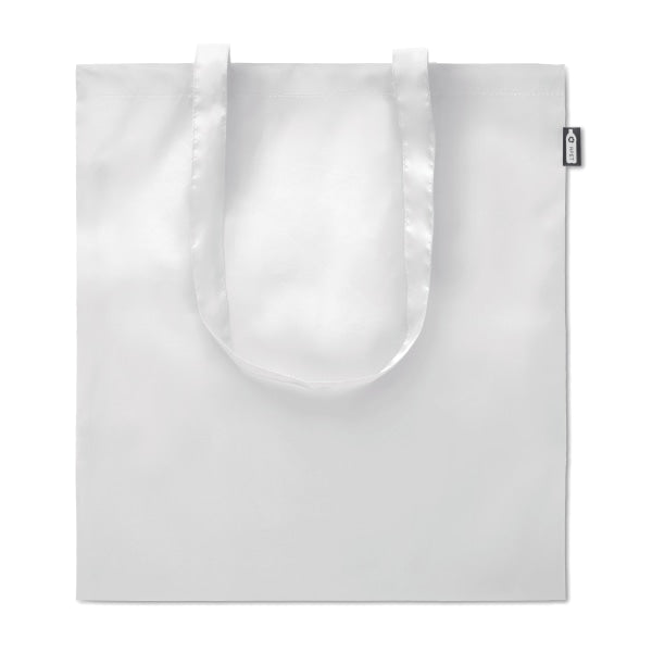 Sac Shopping En Rpet Totepet Personnalisable Blanc Sacs