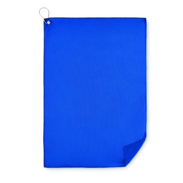 Serviette De Golf En Rpet Towgo Personnalisable Bleu Plein Air