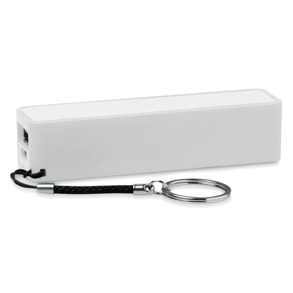 Slim Powerbank 2200 Mah -22 Power Mate Personnalisable White Powerbanks