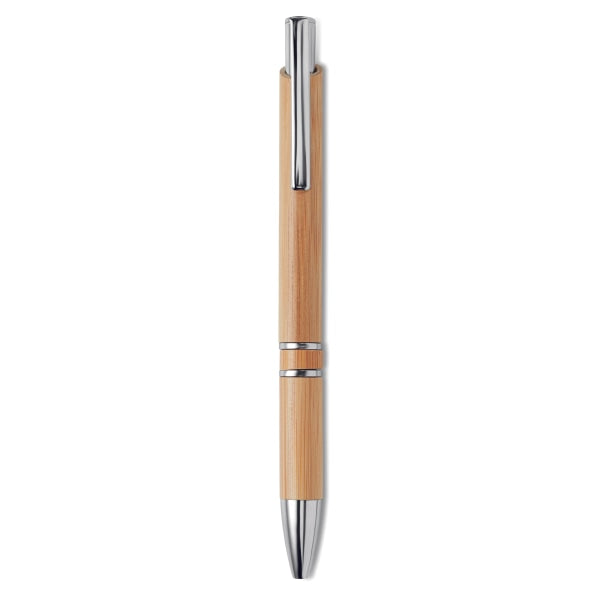 Stylo À Bille En Bambou. Bern Bamboo Personnalisable Brown Ecriture