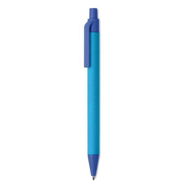 Stylo À Bille En Papier/Maïs Cartoon Coloured Personnalisable Blue Ecriture