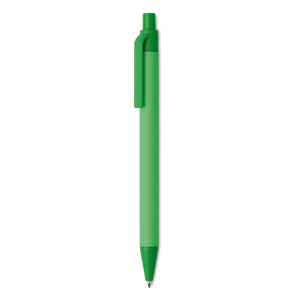 Stylo À Bille En Papier/Maïs Cartoon Coloured Personnalisable Lime Ecriture