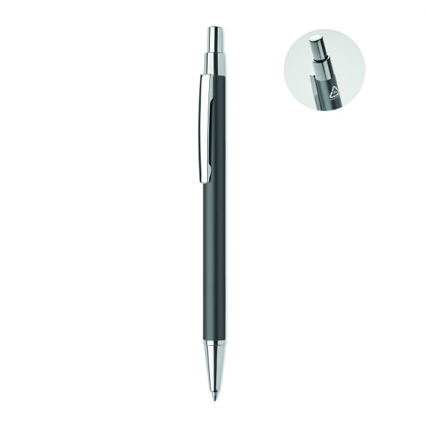 Stylo Bille Aluminium Recyclé Dana Personnalisable Titanium Ecriture