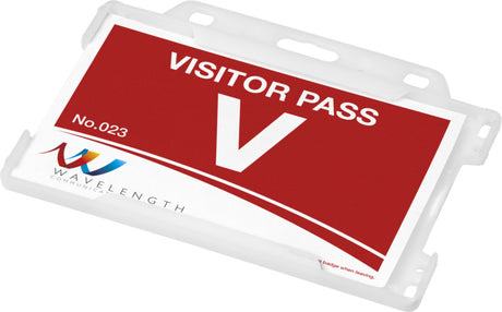 Porte-cartes Vega en plastique personnalisable