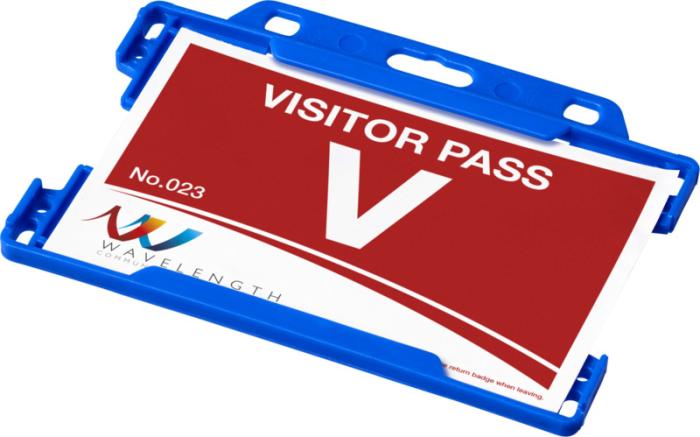 Porte-cartes Vega en plastique personnalisable