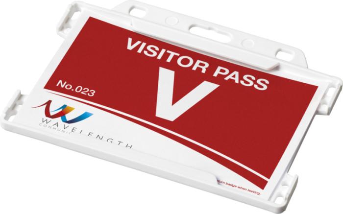Porte-cartes Vega en plastique personnalisable