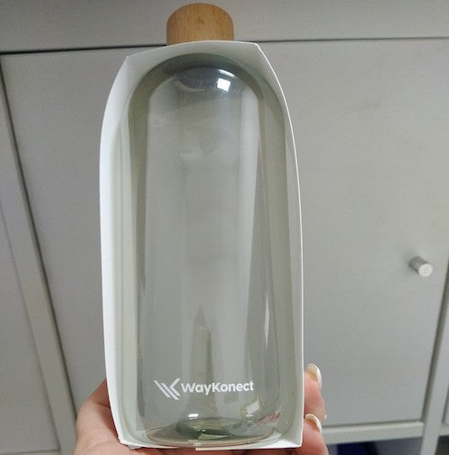 Gourde en plastique recyclé ♻️ 750 mL "Bubu" personnalisable fabrication France 🇫🇷