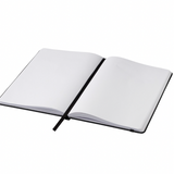 Carnet de notes A5 Spectrum à couverture rigide 96 feuilles unies personnalisable