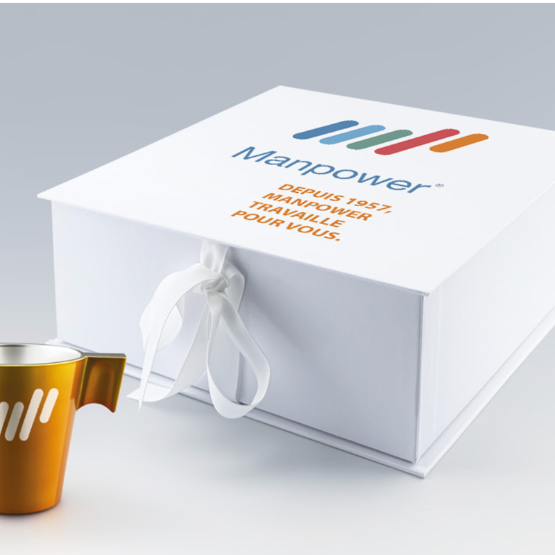 Set de 4 tasses à Expresso en verre 8 cl Luminarc® personnalisé fabrication France 🇫🇷