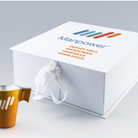 Set de 4 tasses à Expresso en verre 8 cl Luminarc® personnalisé fabrication France 🇫🇷