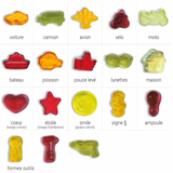 Sachet de gommes de fruit 10g personnalisé