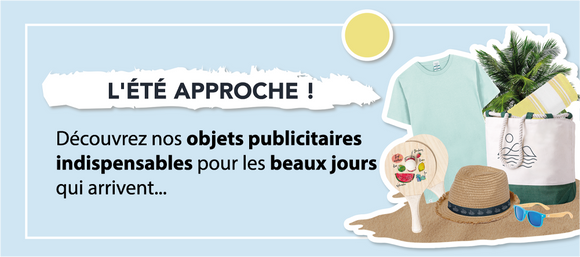 Découvrir notre sélection d'objets publicitaires indispensables pour les beaux jours - Le Cadeau d'Entreprise.fr 