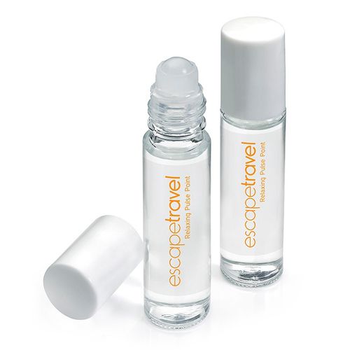 flacon roll-on en verre d'huiles essentielles relaxant personnalisable