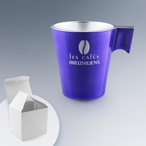 Mug en verre 22 cl Luminarc® personnalisée fabrication France 🇫🇷
