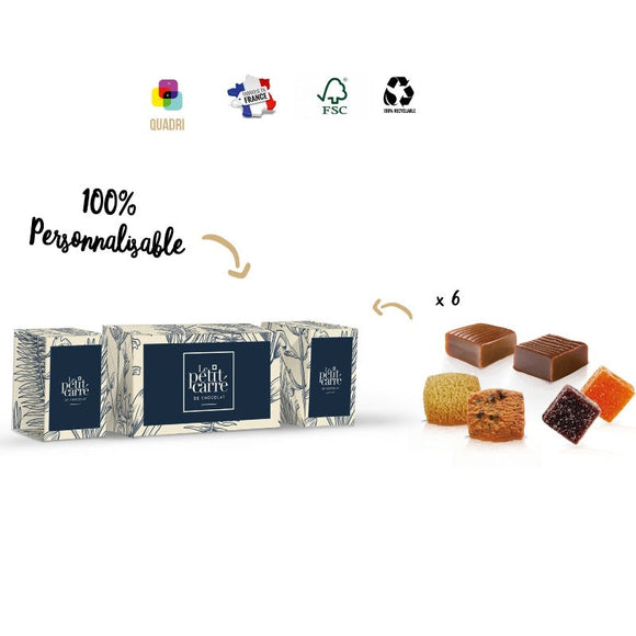 Papillote 6 Gourmandises personnalisée fabrication France 🇫🇷